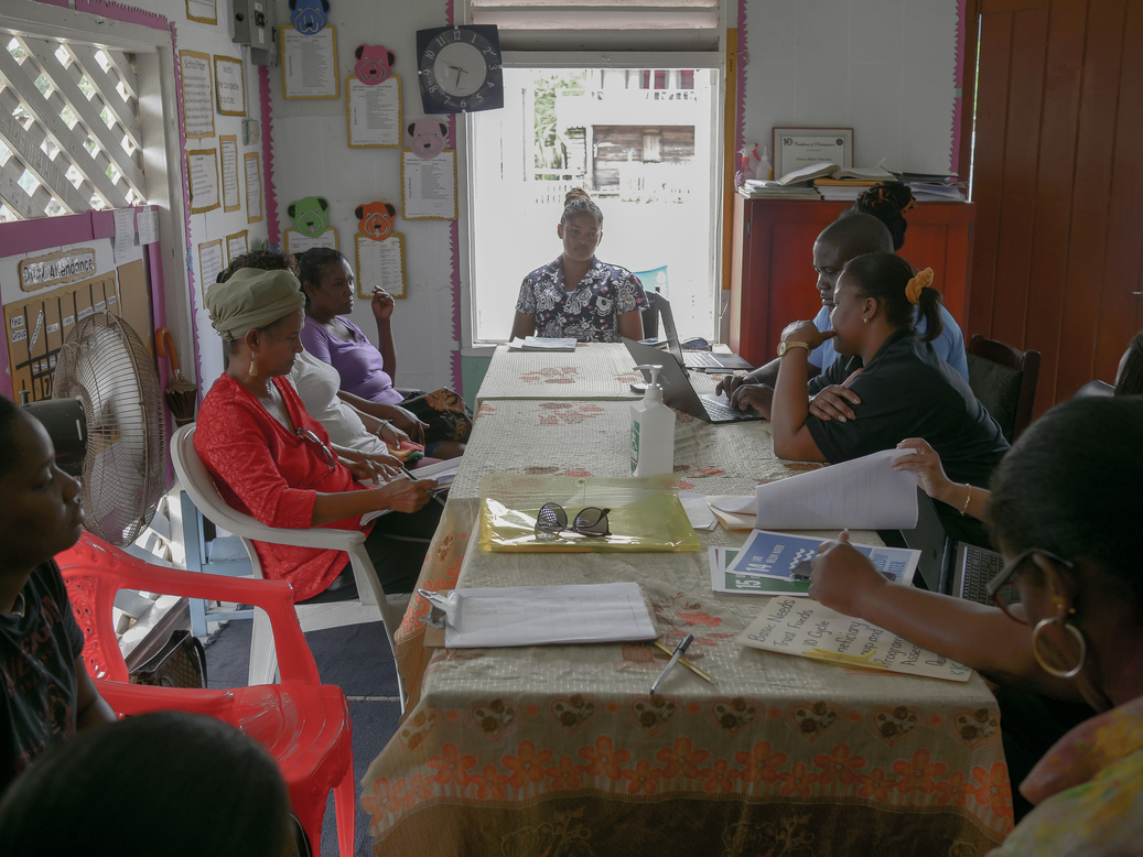 Collecting data for a regional assessment in Guyana. © Caribbean Development Bank blog/CDB_BNTF_02.jpg